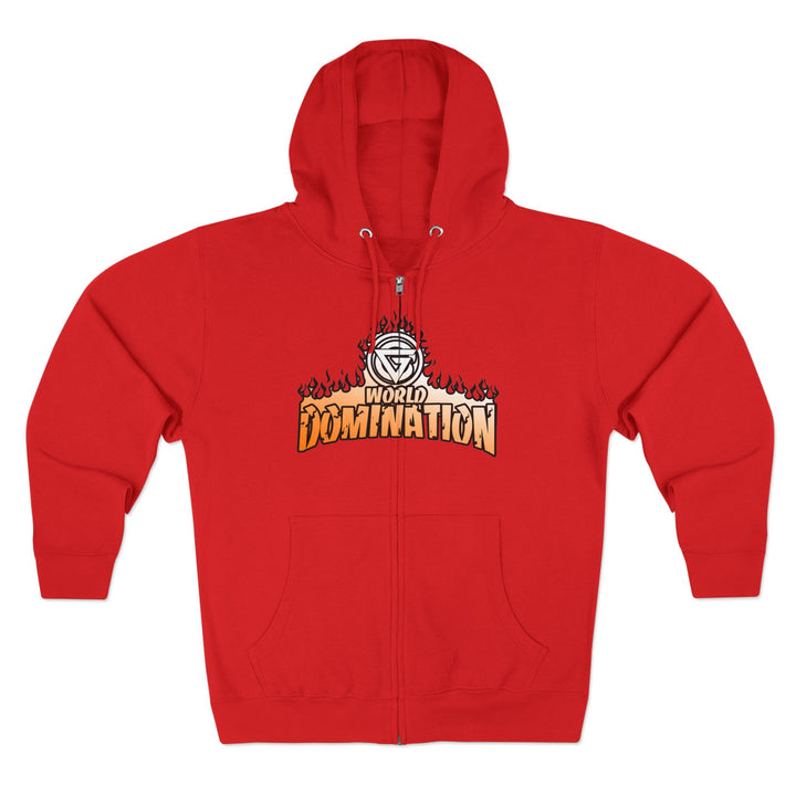 SPARTAN LIFT WHITE ORANGE FADE /READY FOR WAR ZIP UP