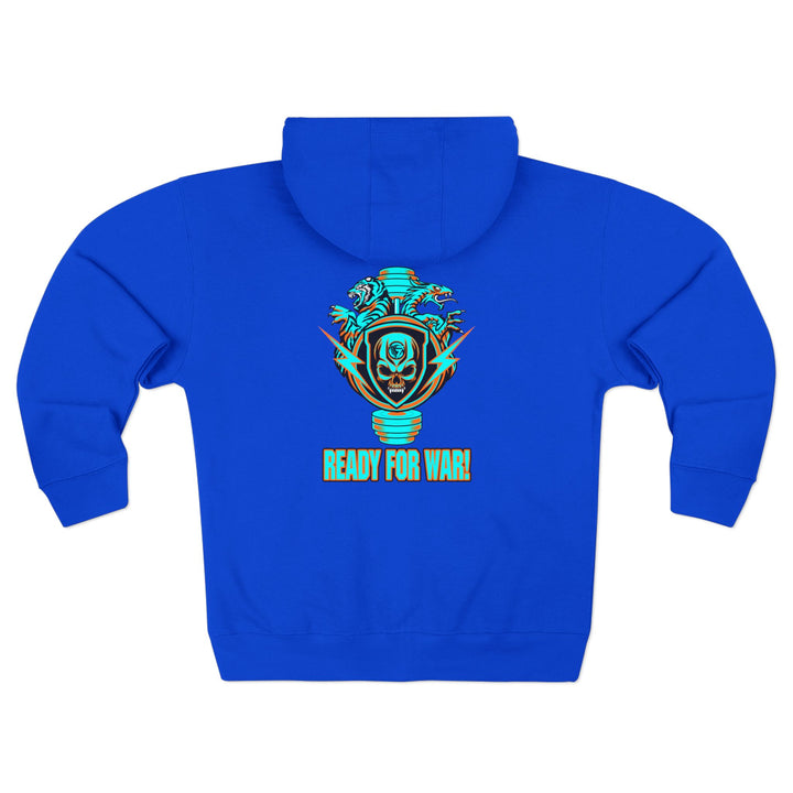 CG SGL SKULL BELL MIAMI STYLE/READY FOR WAR ZIP UP