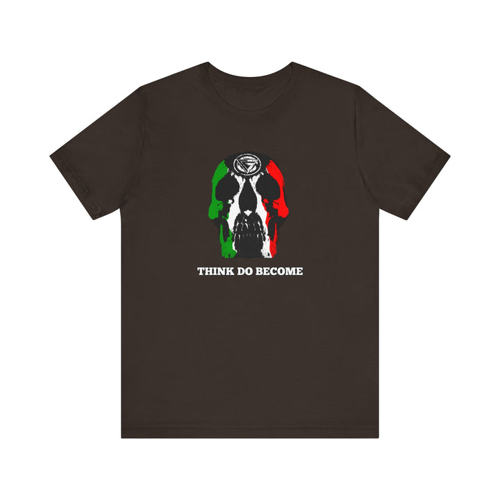 SKULLATOR RED WHITE GREEN  /THINK DO BECOME