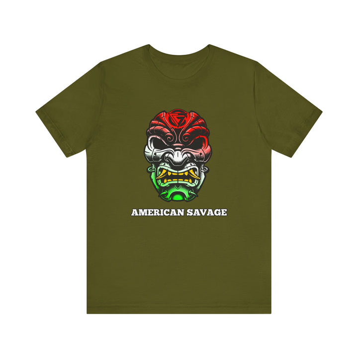 SAMURAI MAC RED WHITE GREEN FADE /AMERICAN SAVAGE
