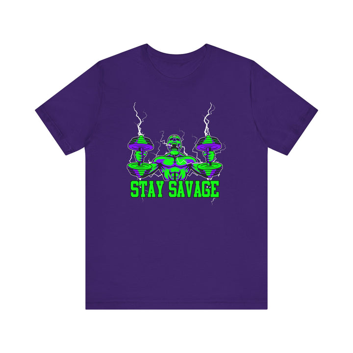 RIDE THE LIGHTNING PURPLE GREEN /STAY SAVAGE