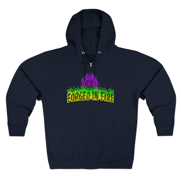 CG LIGHTNING KING YELLOW GREEN PURPLE /STAY SAVAGE ZIP UP