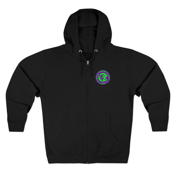 CG TIGER VS TIGER PURPLE GREEN /STAY SAVAGE ZIP UP