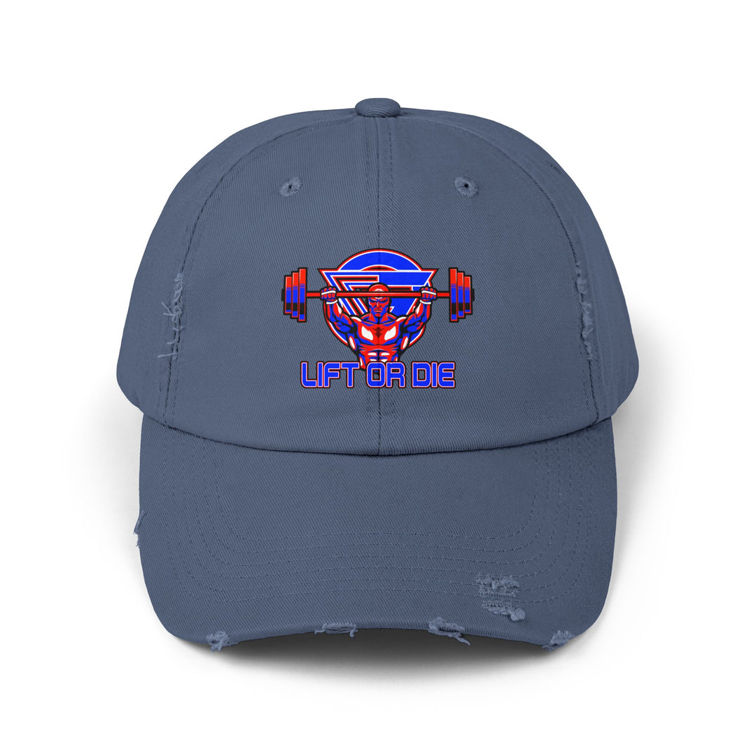 CG HAT ENTER THE MAC RED BLUE/LIFT OR DIE/CAP
