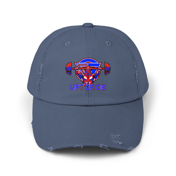 CG HAT ENTER THE MAC RED BLUE/LIFT OR DIE/CAP