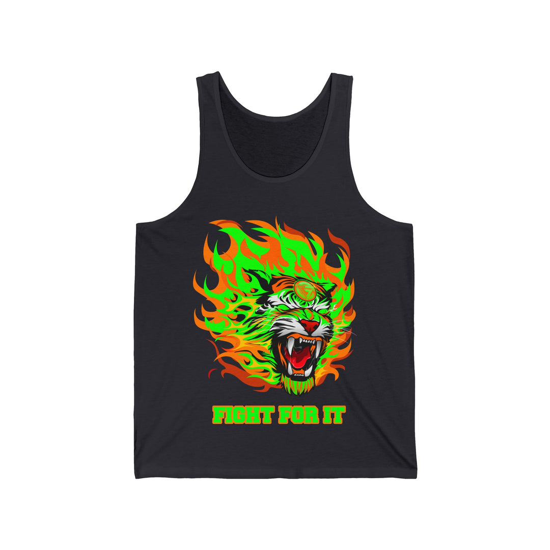 TIGER FLAME ORANGE GREEN /FIGHT FOR IT