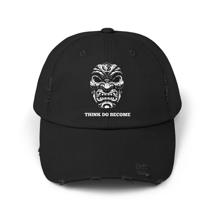 CG SAMURAI MASK WHITE BLACK /THINK DO BECOME CAP