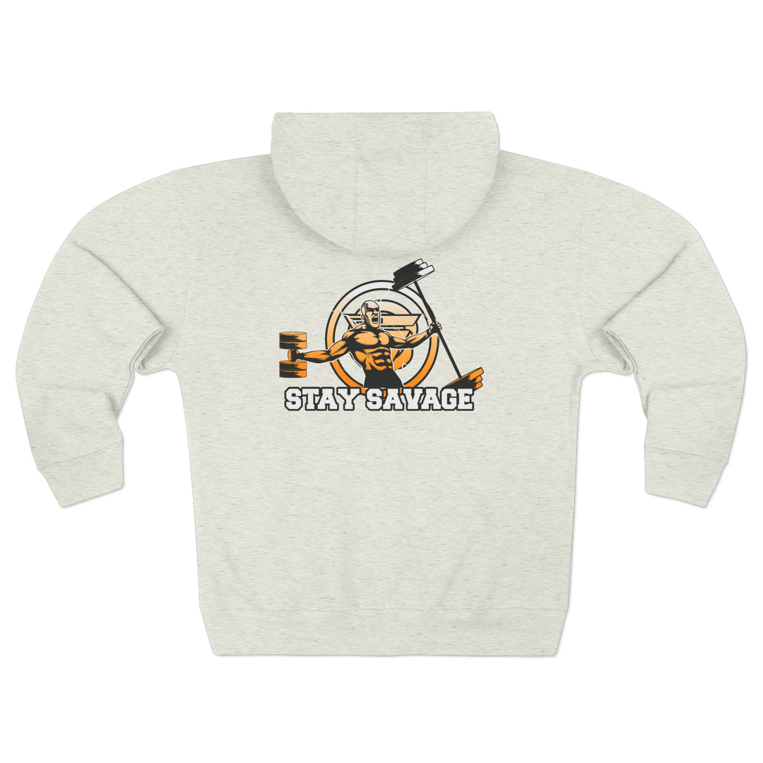 SPARTAN LIFT WHITE ORANGE FADE /STAY SAVAGE ZIPUP