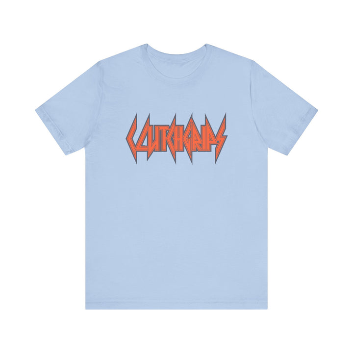 CLUTCHGRIPS GREY ORANGE TEE