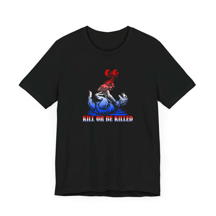 CG APE VS ZILLA RED WHITE BLUE /KILL OR BE KILLED