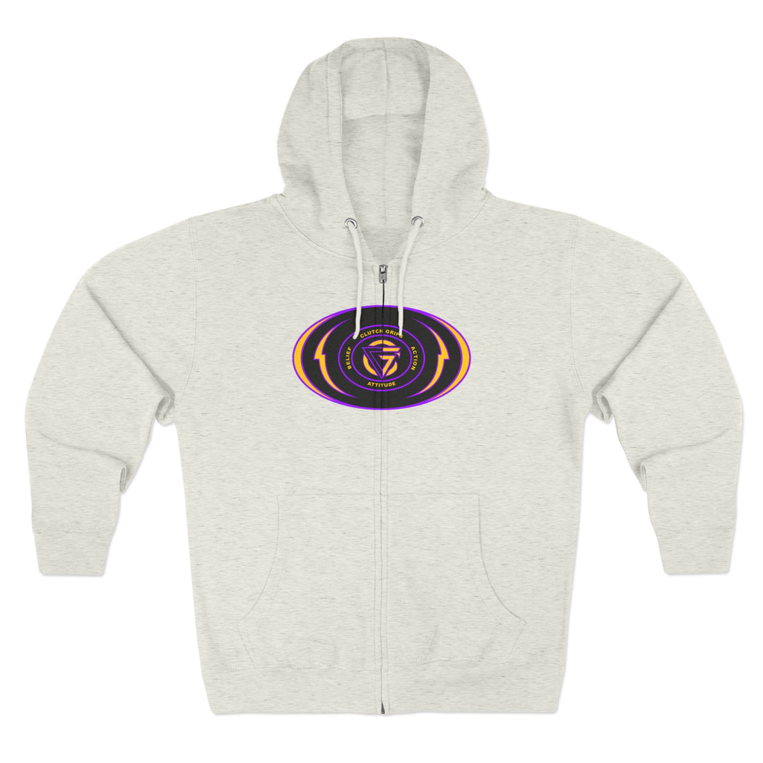 CG MAC JUMP PURPLE GOLD /AMERICAN SAVAGE ZIP UP