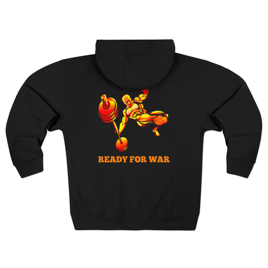 CG MAC JUMP GOLD RED /READY FOR WAR ZIP UP