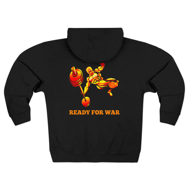 CG MAC JUMP GOLD RED /READY FOR WAR ZIP UP