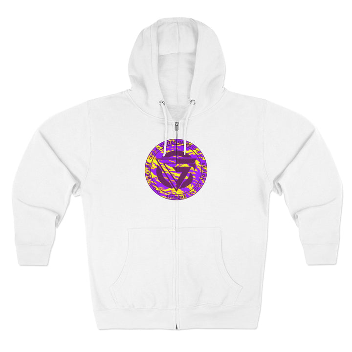 CG MAC JUMP PURPLE GOLD /STAY SAVAGE ZIP UP
