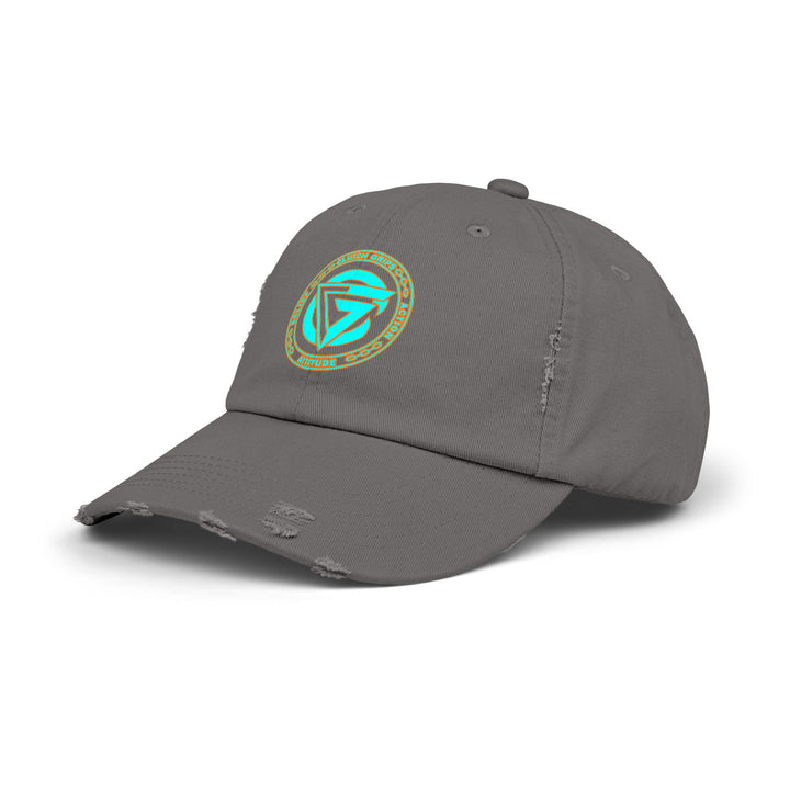 CG LOGO MIAMI AQUA /DISTRESSED CAP