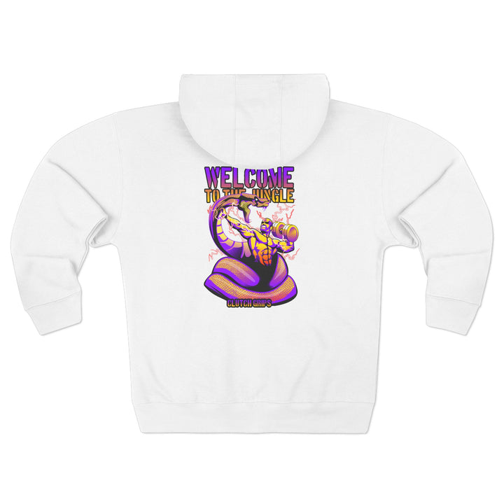 MAC VS SNAKE PURPLE GOLD /WELCOME TO THE JUNGLE ZIP UP