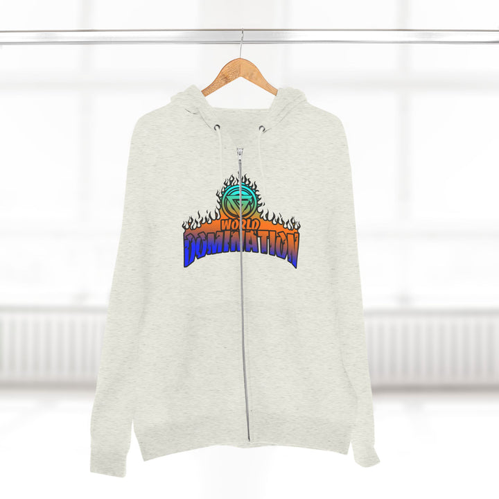 CG APE VS ZILLA BLUE ORANGE AQUA /WELCOME TO THE JUNGLE ZIP UP