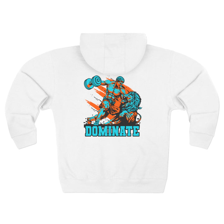 CG COLISEUM MAC VS LION MIAMI COLORS /DOMINATE ZIP UP