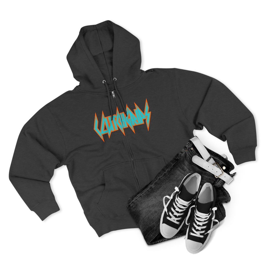 CG COLISEUM MAC VS LION MIAMI COLORS /VICTORY OR DEATH ZIP UP