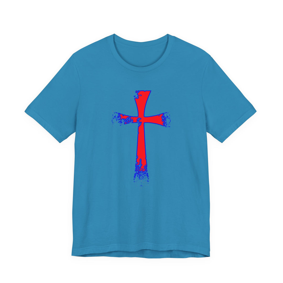 CG CRUSADER FAITH SHIRT RED BLUE