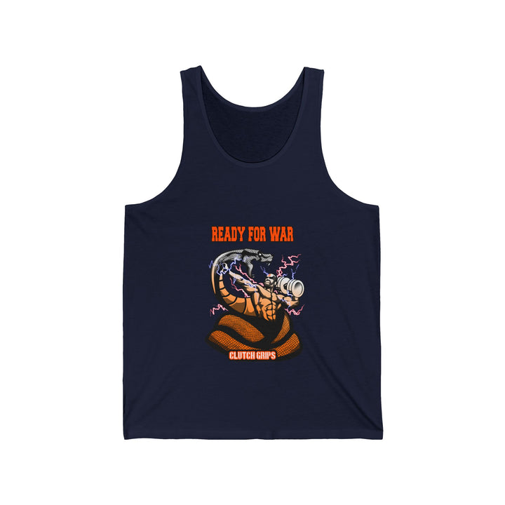 MAC VS SNAKE TANK ORANGE WHITE /READY FOR WAR