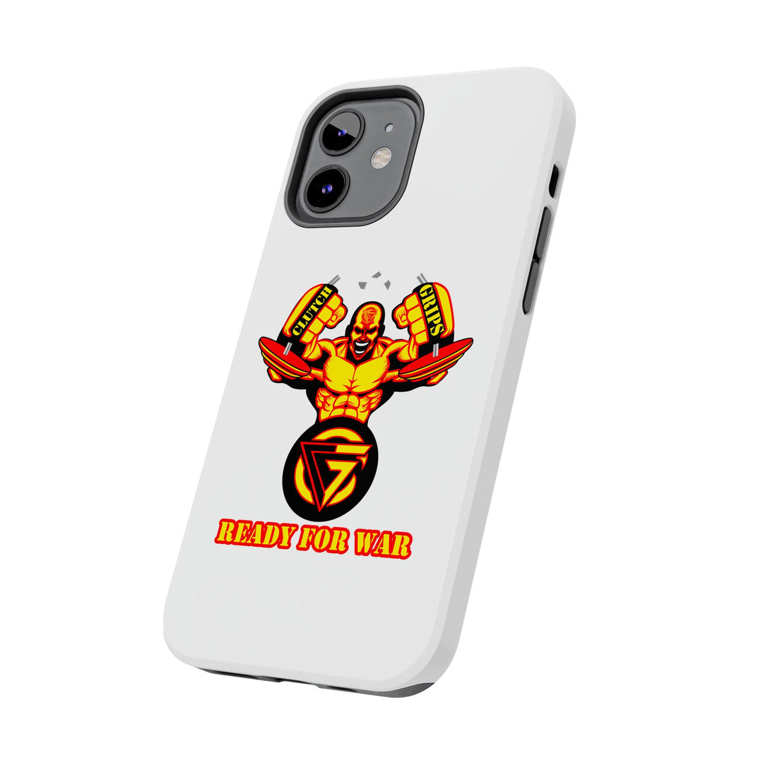 MAC-SNAP GOLD RED PHONE CASE /READY FOR WAR