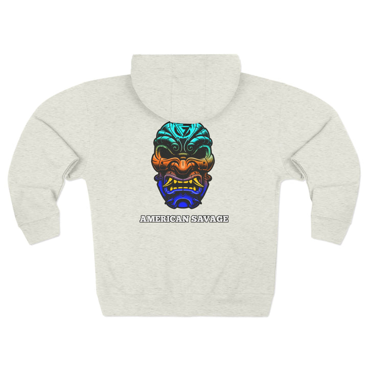 SAMURAI MAC BLUE ORANGE AQUA /AMERICAN SAVAGE ZIP UP