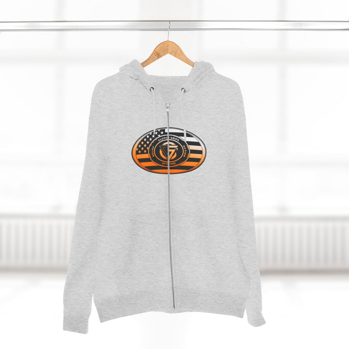 SAMURAI MAC ORANGE WHITE/AMERICAN SAVAGE ZIP UP