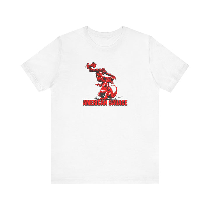 CG MAD APE VS ZILLA REMATCH RED WHITE  /AMERICAN SAVAGE
