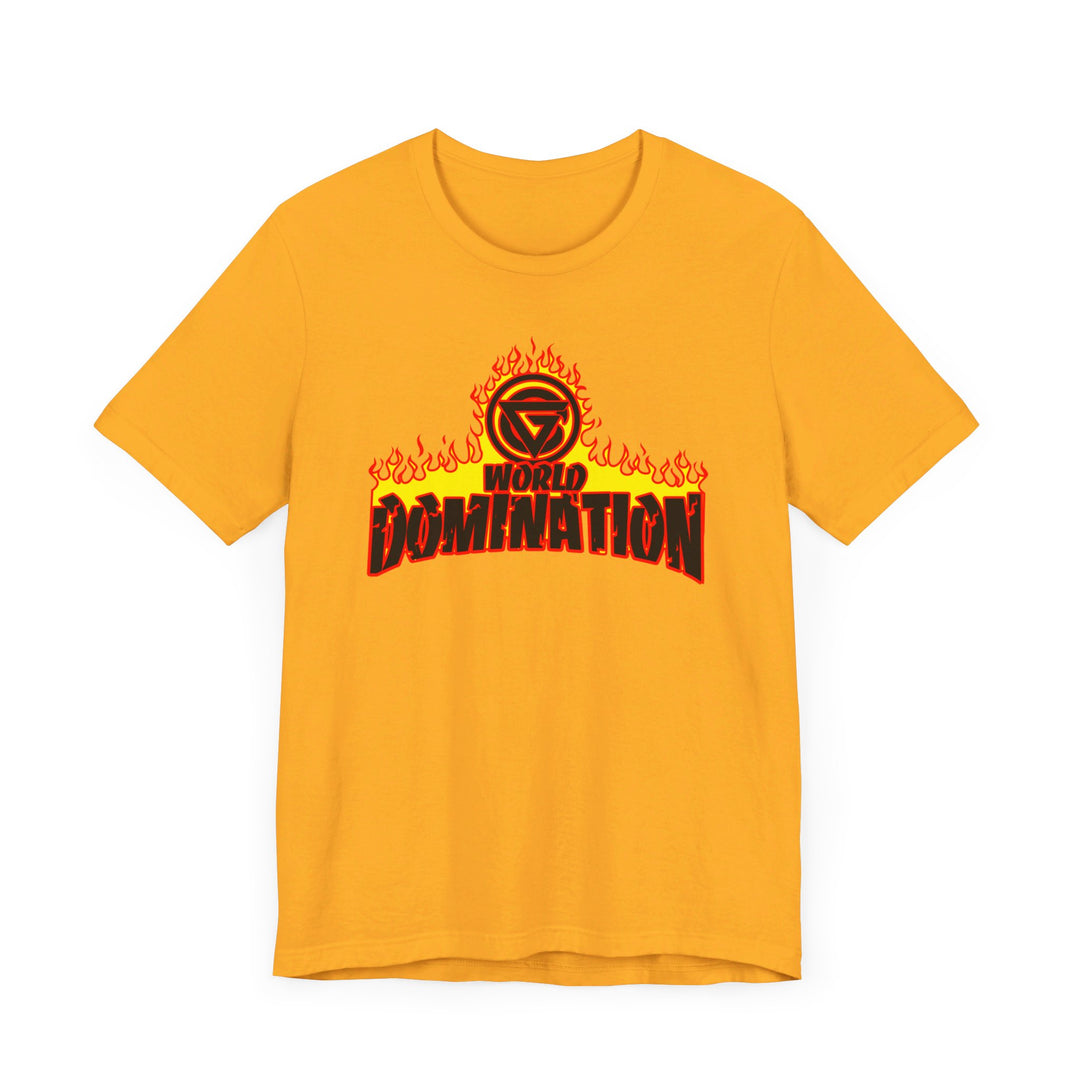 CG RED BLACK YELLOW WORLD DOMINATION