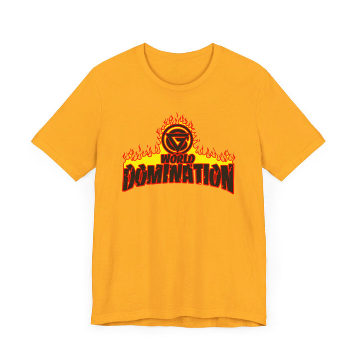 CG RED BLACK YELLOW WORLD DOMINATION