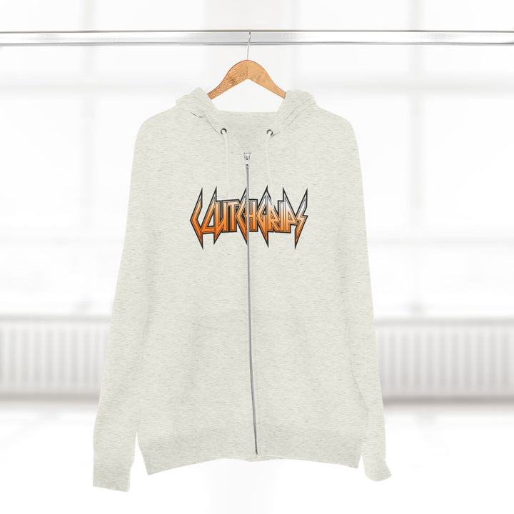 CG WOMAN REBELLORANGE WHITE FADE /AMERICAN SAVAGE ZIP UP