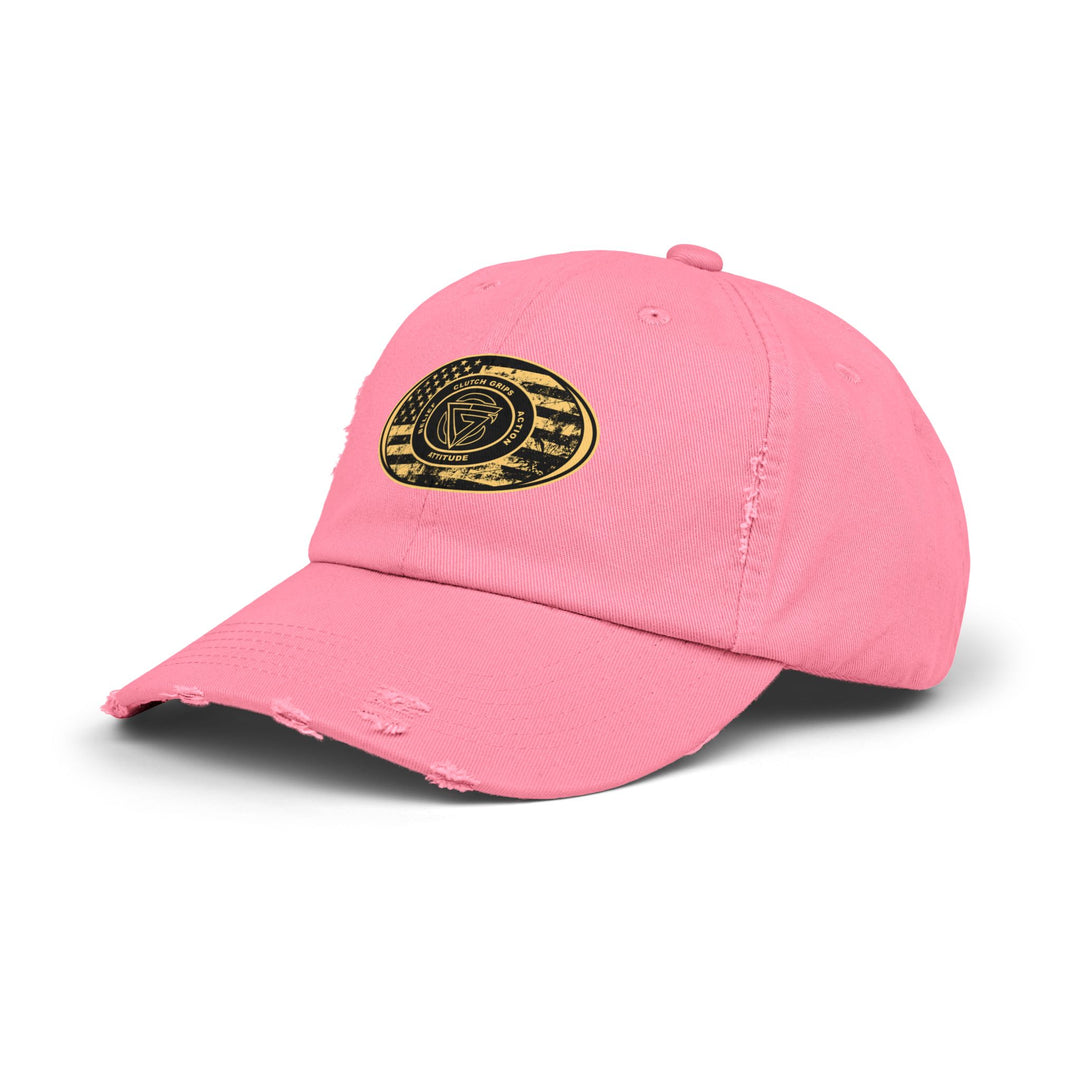 CG DESERT WAR DISTRESS OVAL FLAG CAP