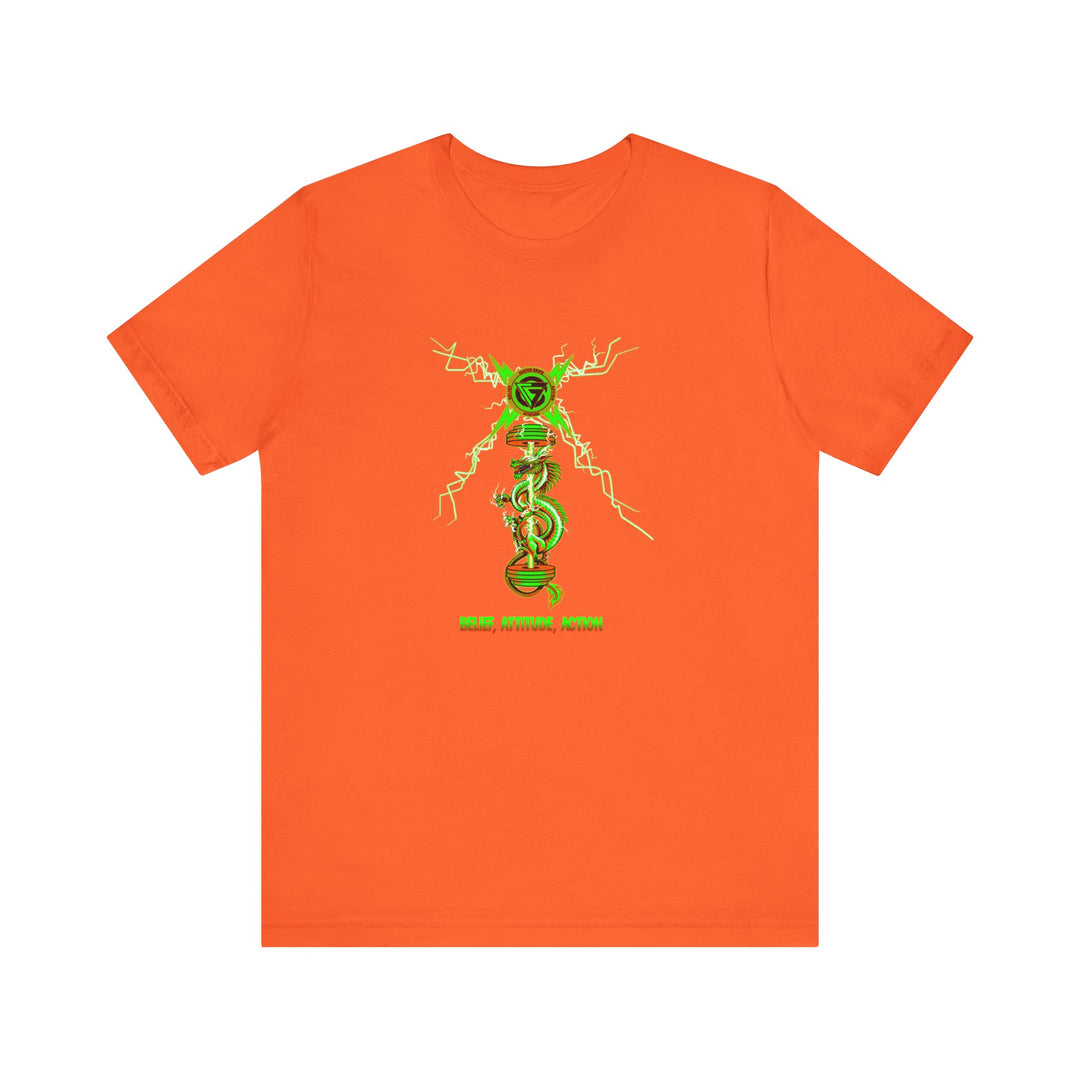 BARBELL DRAGON GREEN ORANGE