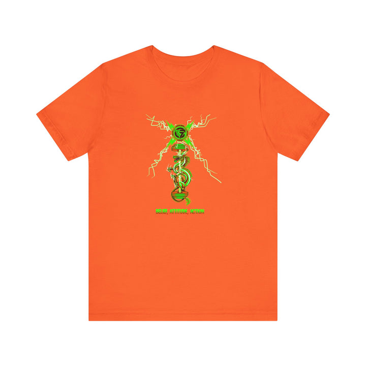 BARBELL DRAGON GREEN ORANGE