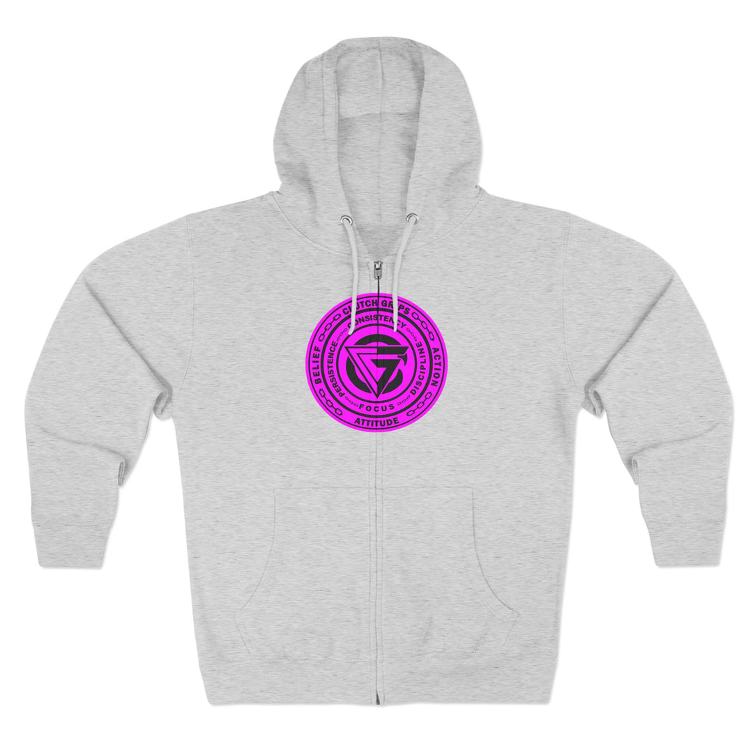 MAC WICK LIFT BURPLE 7 PILLARS FRONT /LIFT OR DIE ZIP UP