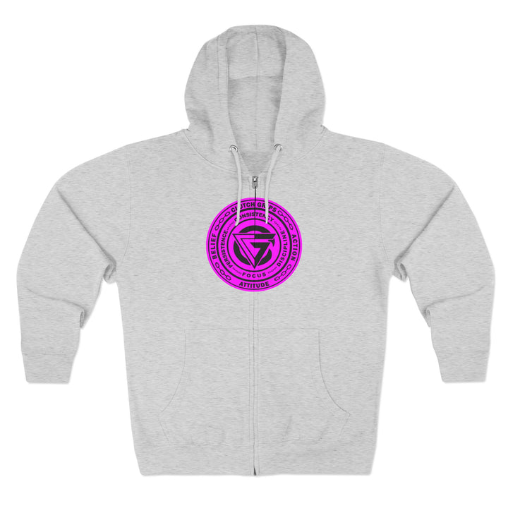 MAC WICK LIFT BURPLE 7 PILLARS FRONT /LIFT OR DIE ZIP UP