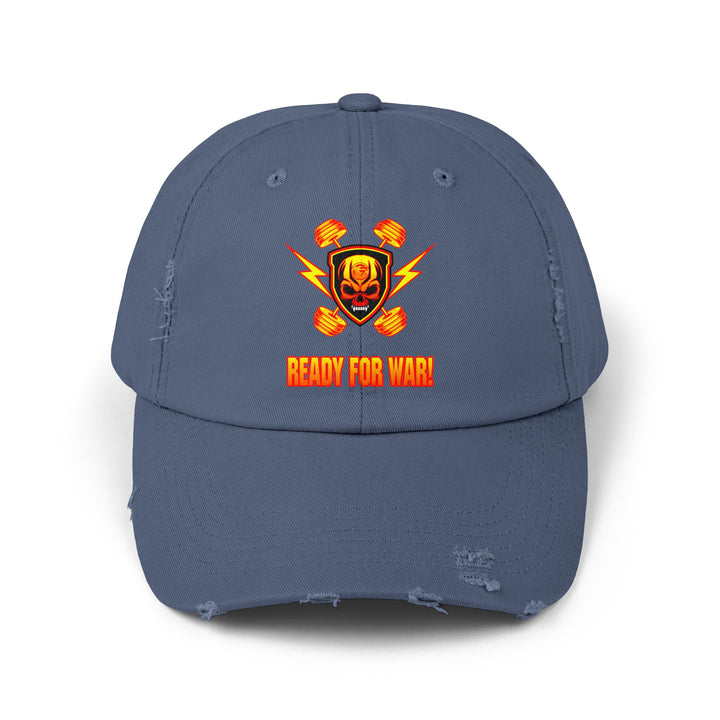 CG SKULL DBL BELL ORANGE GOLD/READY FOR WAR CAP