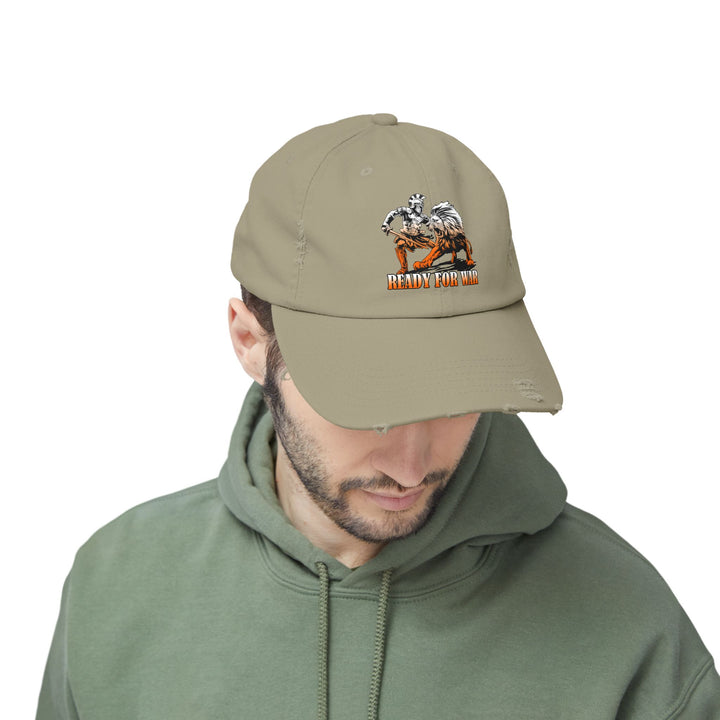 CG LION TAMER ORANGE WHITE FADE/READY FOR WAR CAP