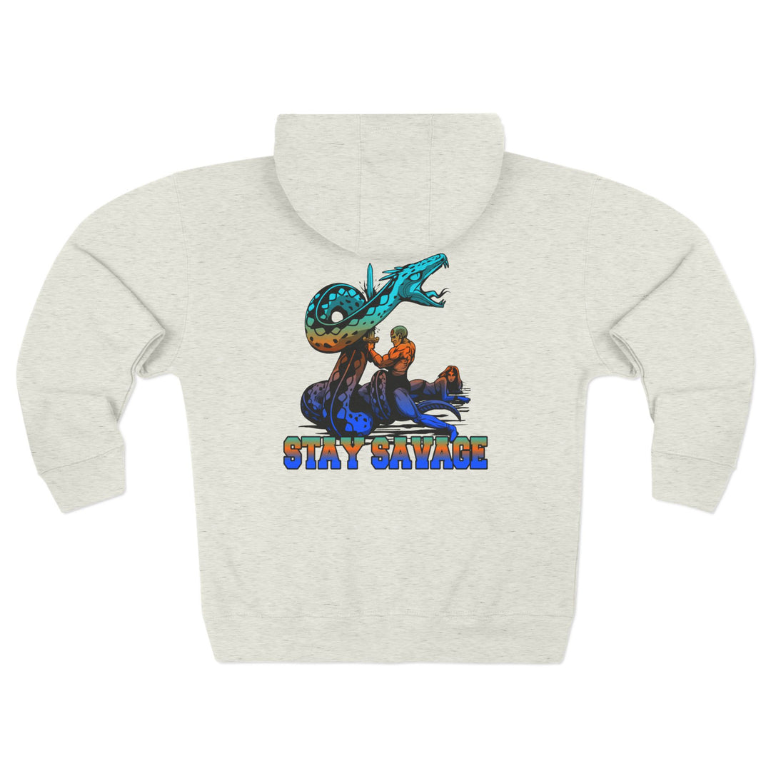 CG SERPENT SLAYER BLUE ORANGE AQUA /STAY SAVAGE ZIP UP