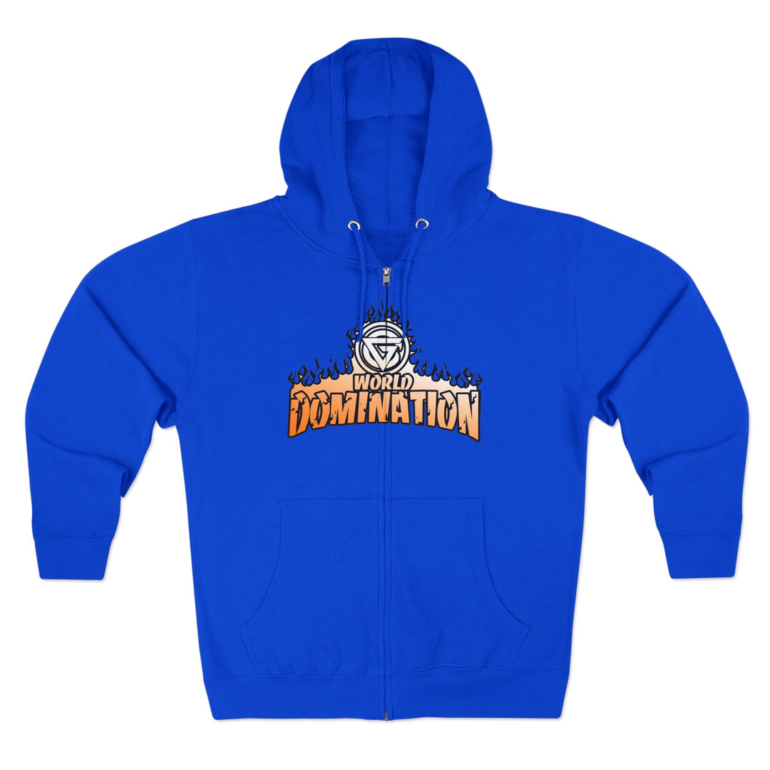 SPARTAN LIFT WHITE ORANGE FADE /READY FOR WAR ZIP UP