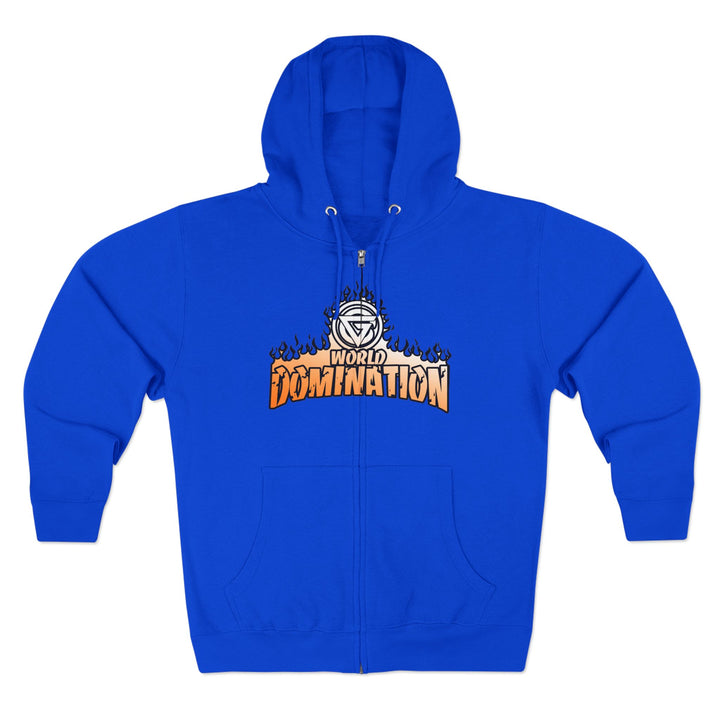 SPARTAN LIFT WHITE ORANGE FADE /READY FOR WAR ZIP UP