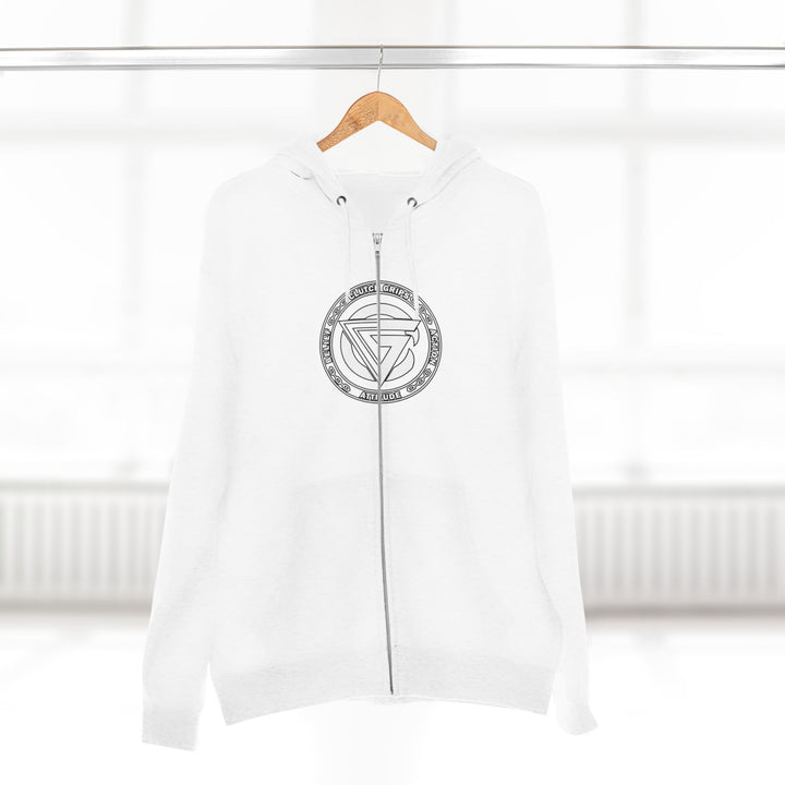 DYNAMITE TIGER WHITE BLACK /STAY SAVAGE ZIP UP