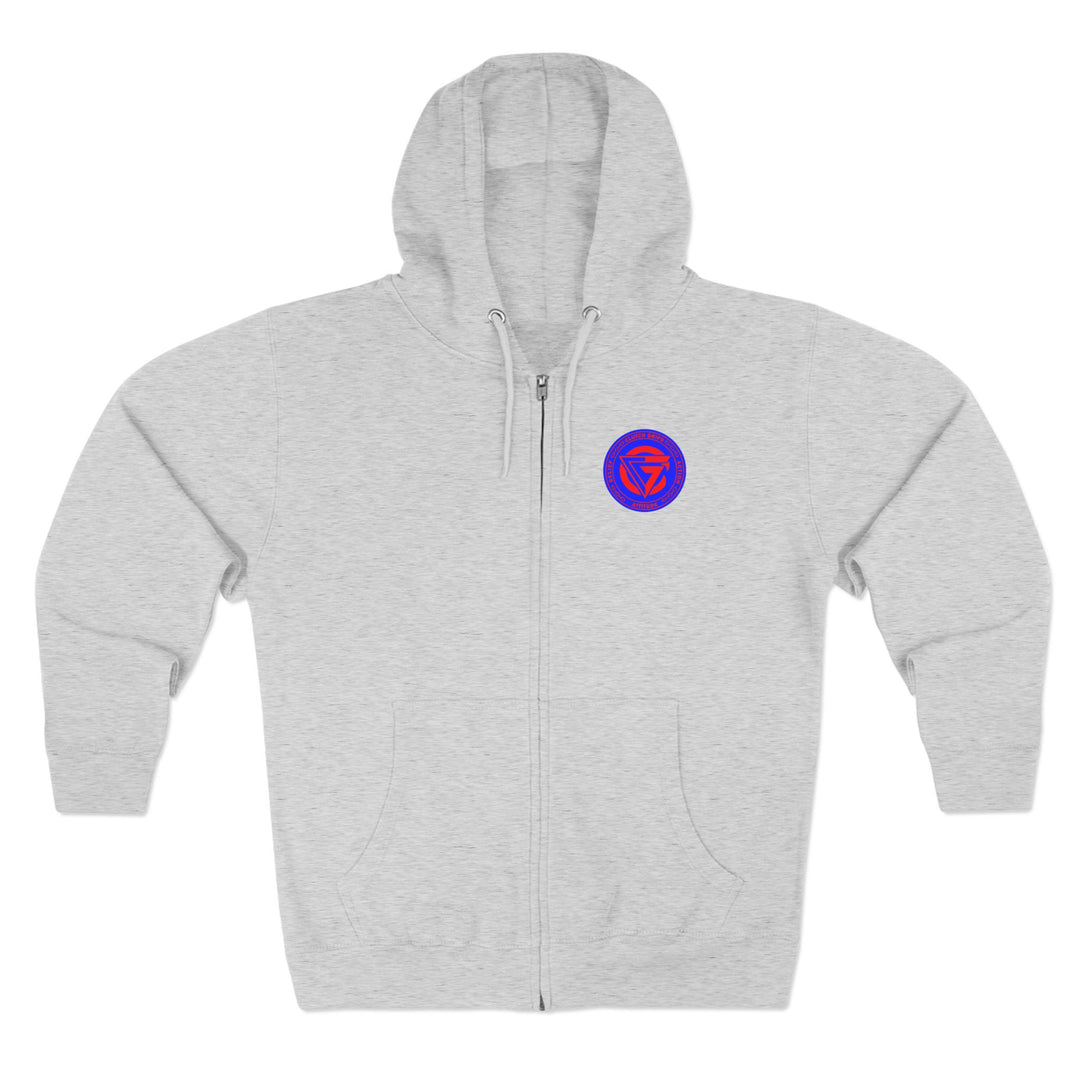 CG SPARTAN LIFT RED BLUE/CLUTCH GRIPS ZIP UP