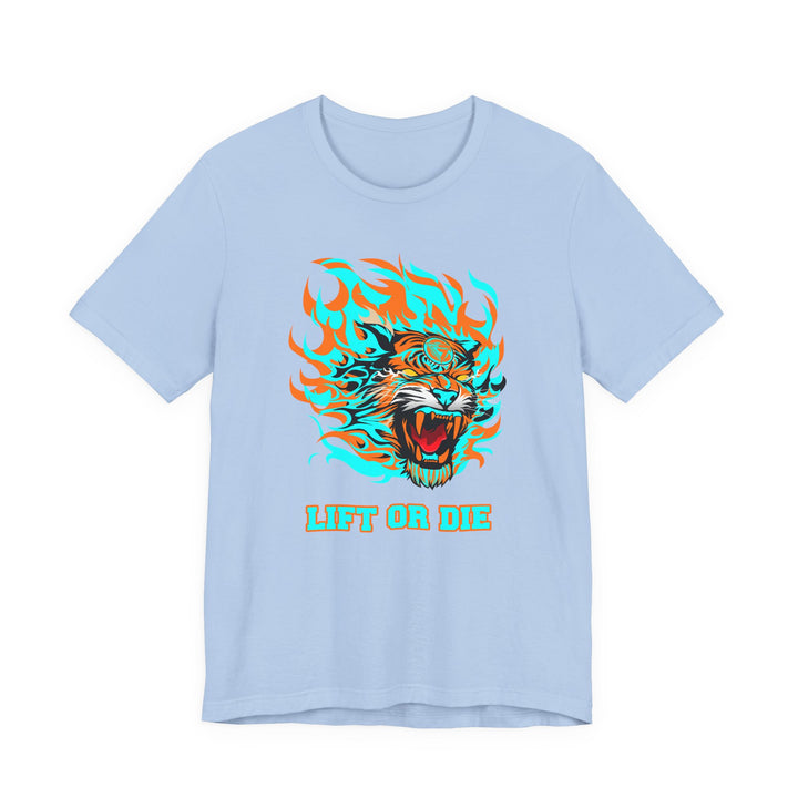 TIGER FLAME MIAMI AQUA ORANGE /LIFT OR DIE