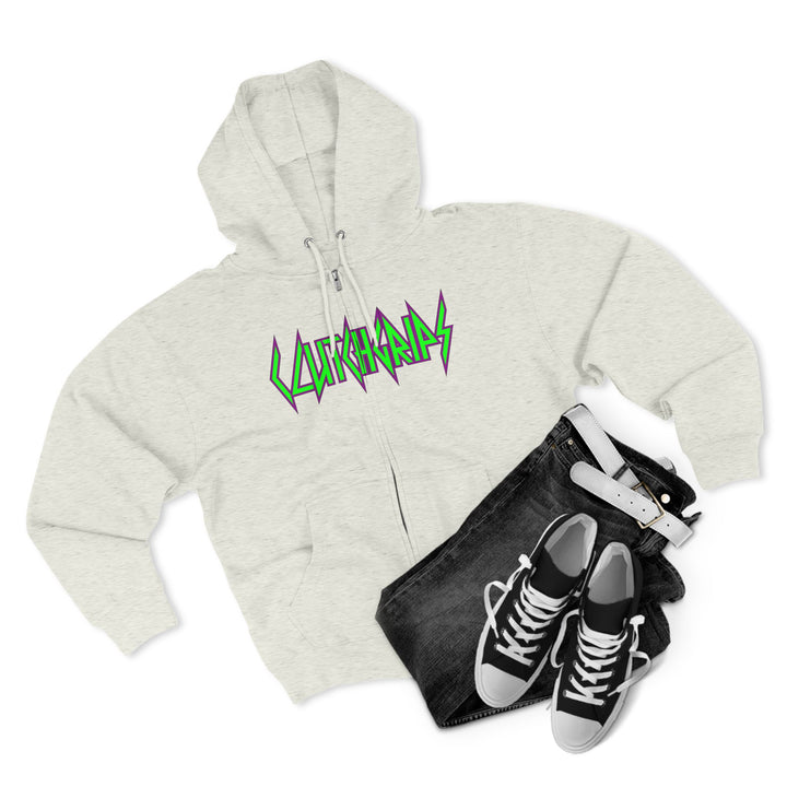 CG LIFT KICK PURPLE GREEN /LIFT HARDER ZIP UP