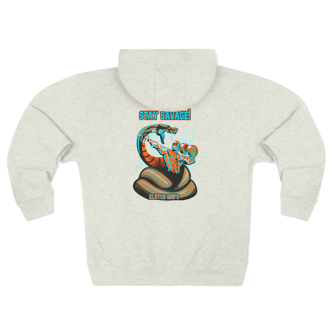 MAC VS SNAKE MIAMI /STAY SAVAGE ZIP UP