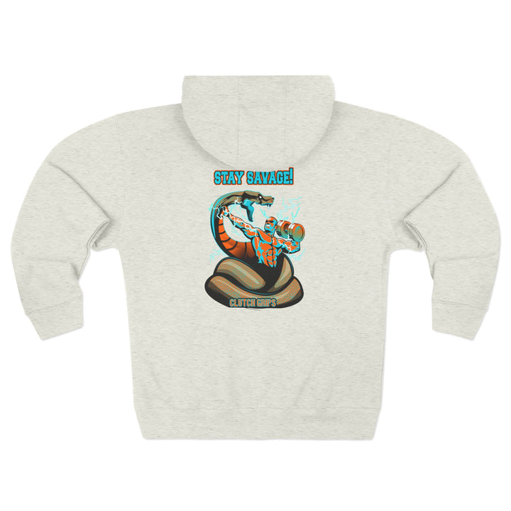 MAC VS SNAKE MIAMI /STAY SAVAGE ZIP UP