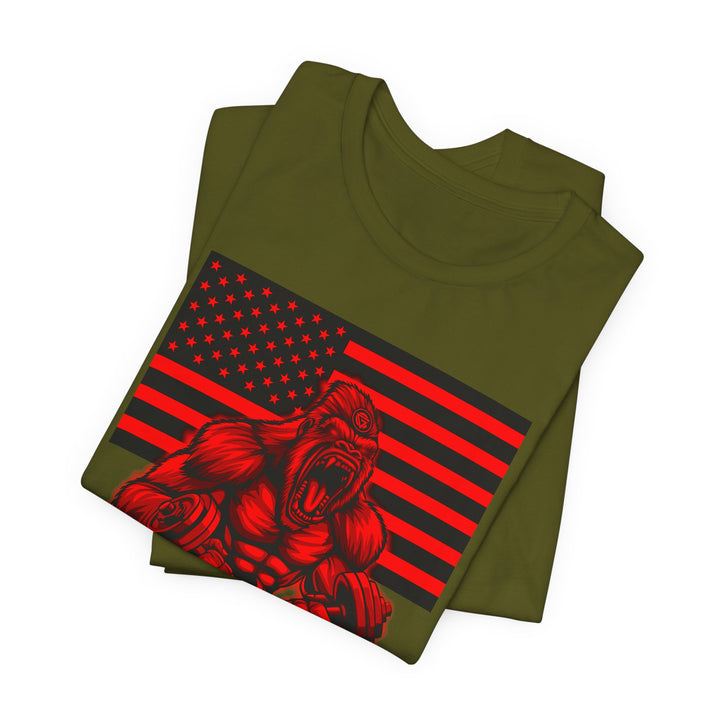 CG MAC ALPHA APE RED BLACK  /AMERICAN SAVAGE
