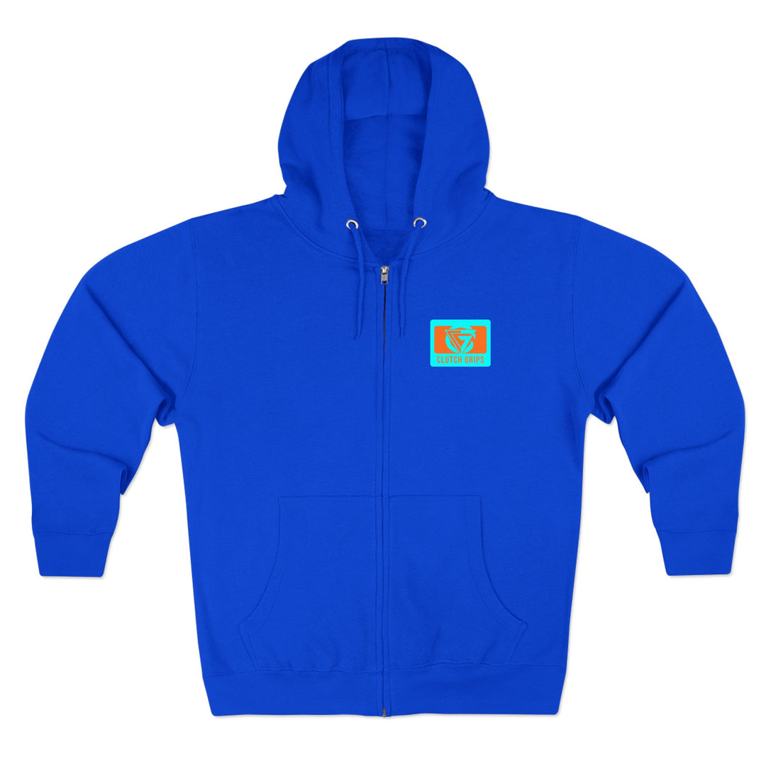CG CONFIDENCE MAN ORANGE AQUA /CONQUER ZIP UP